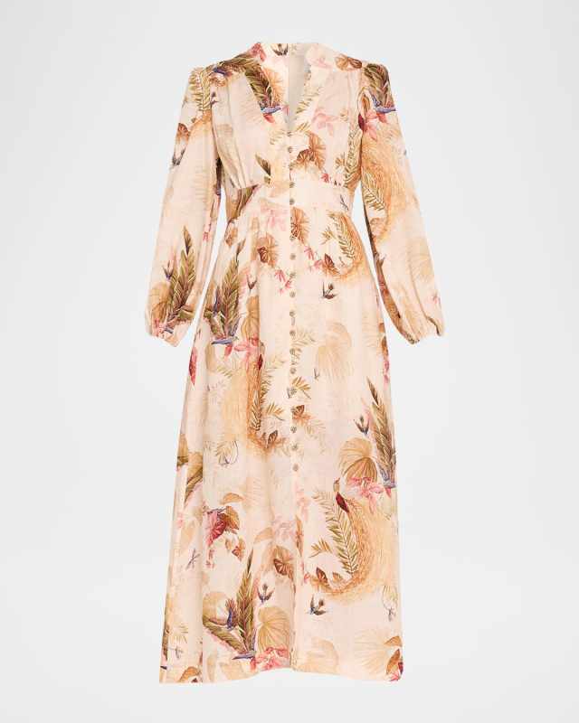 Ascension Plunge Maxi Dress